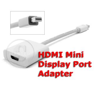 Mini Display Port Thunderbolt HDMI TV Monitor Adapter for Apple