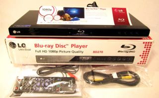  Blu Ray Disc Player Full HD 1080p Dolby Digital True HD DVD CD
