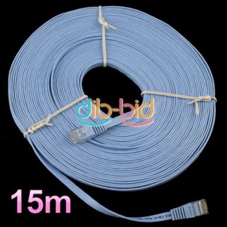  Cat6 Cat 6 Flat UTP Ethernet Network Cable RJ45 Patch LAN Cord
