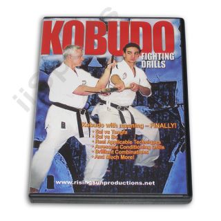 Kobudo Fighting Drills DVD Karate Bo Tonfa Sai Nunchaku Ryu Kyu Hozon