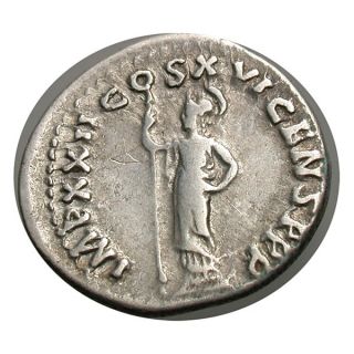 attractive domitian denarius