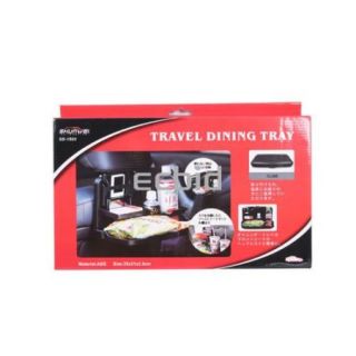 Travel Dining Tray Car Auto Tray Food Table Desk Stand Drink Cup