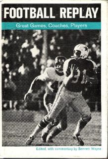 Football Replay 1973 Book Don Hutson Knute Rockne Jim Thorpe Sammy