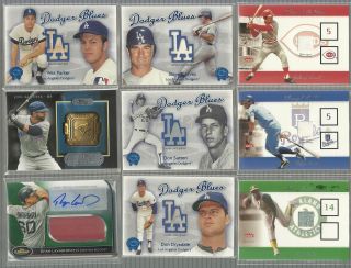 2001 Fleer Greats of The Game Don Sutton Jersey Dodger Blues Los