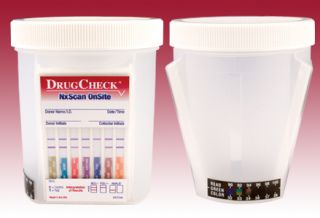Drug Check Nxscan Flat Panel Test Cup ONSITE Drug Test