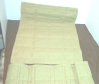 Directors Chair Cover Quilted Sage Denim