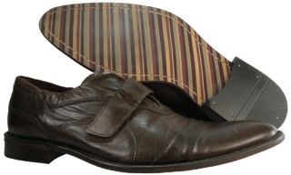 120 Kenneth Cole Steam Power Mens Shoes US 10 5 Brown