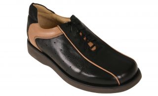 Donato Marrone Mens Shoes Black Osso Leather 16910