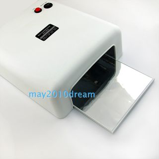 36W UV Nail Dryer Light Timer Pro SPA Equipment Curing Lamp Acrylic