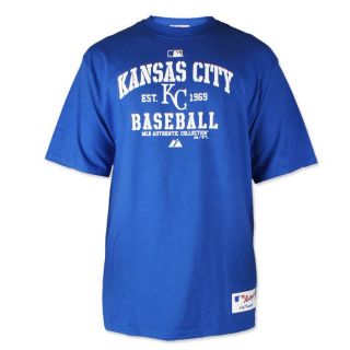 Kansas City Royals Authentic Collection Classic Blue T Shirt Mens Sz