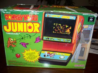 Donkey Kong Jr Coleco Table Top Arcade Game Boxed Complete by Nintendo