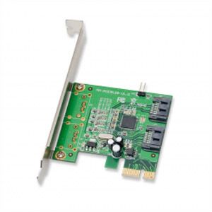 SYBA SY PEX40032 PCIe 2 Port SATA3 RAID Controller Card