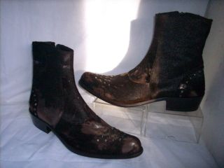 Donald J Pliner Mens Troy Western Couture Boots 8 5 D