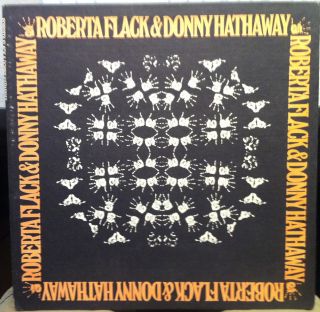 ROBERTA FLACK DONNY HATHAWAY s/t LP VG+ SD 7216 Vinyl 1972 Record