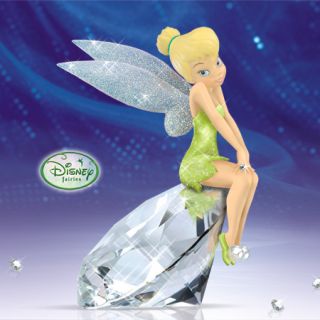 Diamond Pixie Tinker Bell Fairy Figurine Disney Tinker Bell Sparkles