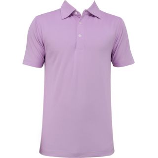 Dunning Golf Interface Pique Solid Polo Loscil Soft Pink Purple XXL