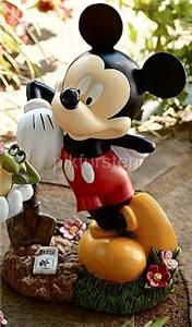 DISNEY GARDEN LAWN ORNAMENT STATUE OUTDOOR   MICKEY MOUSE NEW