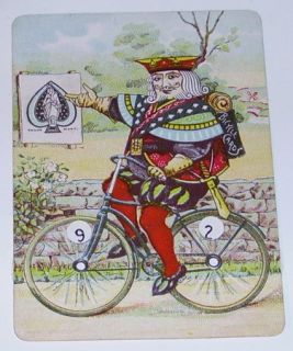 Vintage Bicycle Playing cards Russell & Morgan Whist marker scorer