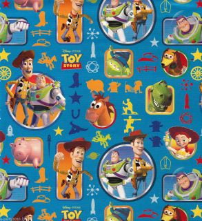 DISNEY TOY STORY GIFT WRAP WRAPPING PAPER Birthday PARTY Supplies