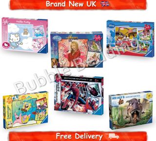 Cartoon Characters 3 Jigsaw Puzzle Games 49 PC Gift BN