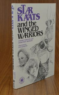  ATS AND THE WINGED WARRIORS ANDRE NORTON DOROTHY MADLEE 1ST ED HC DJ