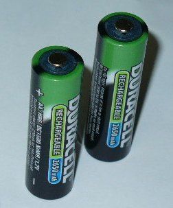  Duracell Rechargeable AA 2650mAh X2
