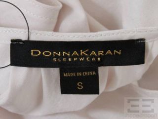 Donna Karan Sleepwear Blush Cotton Sleeveless Dress Size Small, NEW