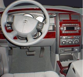 Dodge Durango Sle SLT Interior Burl Wood Dash Trim Kit Set 2004 2005