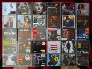 CD Album Collection Choose from 30 R B Titles Eminem 50 Cent Jay Z D12