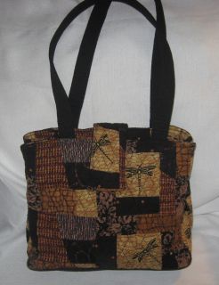 Donna Sharp Quilted Patchwork Flap Snap Purse Coco Pattern