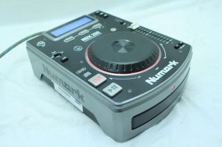 Numark NDX 200 DJ Tabletop CD Player Mixer Pitch Bend Powers On PARTS