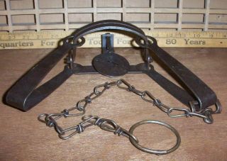  Old Animal Trap Oneida Victor Double Springs Traps Trapper L K
