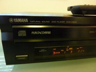 yamaha dvd c900 multi disc player 5 dvd changer w remote made in japan