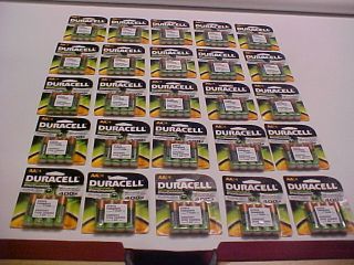 DURACELL AA RECHARGEABLE STAY CHARGED 400X (100 BATTERIES