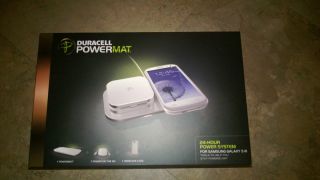 Duracell Powermat 24 hour Power System White Samsung Galaxy S3 NEW in