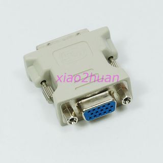 VGA 15 Pin Female to DVI D Male Adapter Converter LCD