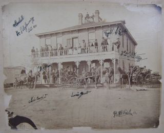Dodge City Kansas Photo 1884 Wyatt Earp Luke Short Wild West Gunfight