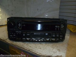02 04 Dodge Intrepid Sebring CD Cassette Radio Ad