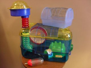  CritterTrail Habitat Cage with Accesssories, Dwarf Hamster Gerbil Mice