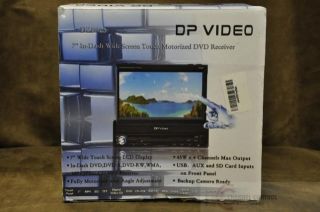 DP Video DZP905 7 Indash Touchscreen DVD Receiver $250