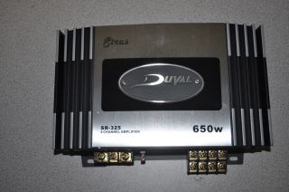 Duval Audio Systems SIRUS SR 325 4 Channel Car Amplifier 650 W