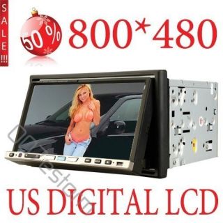 D2899 7Double DIN Stereo Car DVD iPod Player Bluetooth