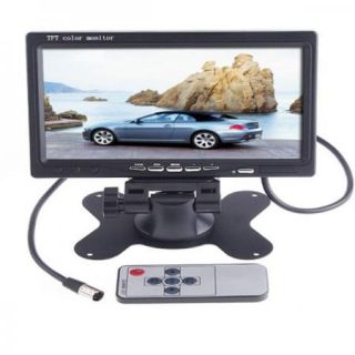  Picture7 TFT LCD Color Car Rearview Headrest Monitor DVD VCR New