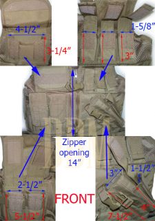 Tactical Military Cross Draw Vest with Pistol Belt Black
