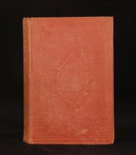 details a first edition of dred by harriet beecher stowe bound in red