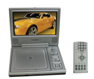  LCD Widescreen Portable Car Home DVD CD  Player Silver
