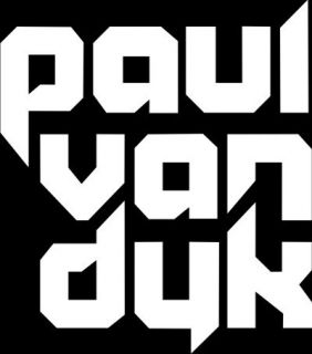Paul Van Dyk Logo Label Car Window Truck Laptop Sticker Decal 4 x 4 5