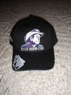 NEW Doyle Brunson Doyles Room Black Poker Hat 100 proceeds to charity
