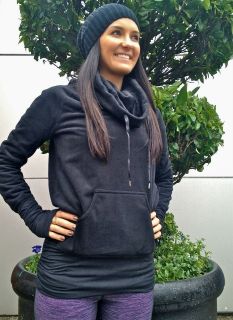 Lululemon Black DonT Hurry Be Happy Pullover 8