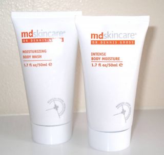 md skincare dr dennis gross brand new unopened moisturizing body